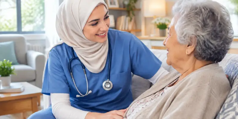 پرستار سالمند در نارمک